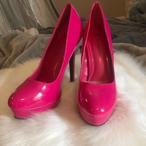 Just Fab Pink Heels